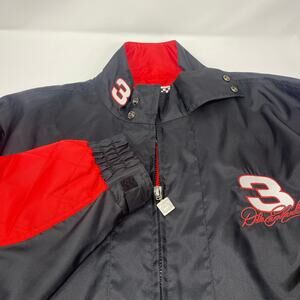 Nutmeg Racing Dale‎ Earnhardt XL Black Red Intimidator Nascar Racing Jacket